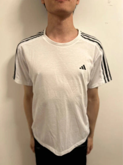 adidas White Running T-Shirt Size M