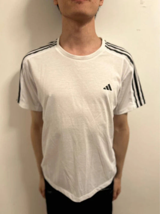 adidas White Running T-Shirt Size M