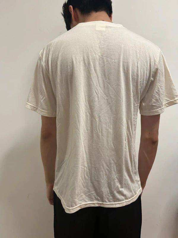 Cute white smiley face graphic t shirt s m