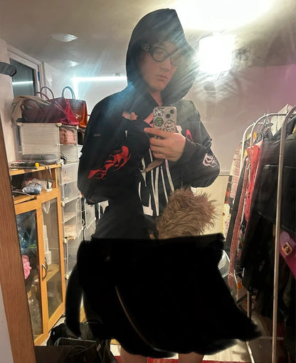 Custom Distressed Palm Angels x VLONE Hoodie Size M
