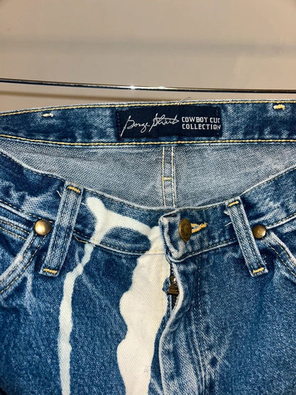 Vintage Wrangler Cowboy Cut jeans – custom bleach design