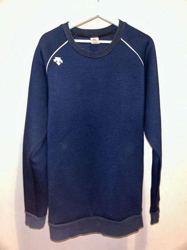Descente navy performance sweatshirt – XL Minimal Sport Style