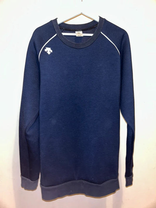 Descente navy performance sweatshirt – XL Minimal Sport Style