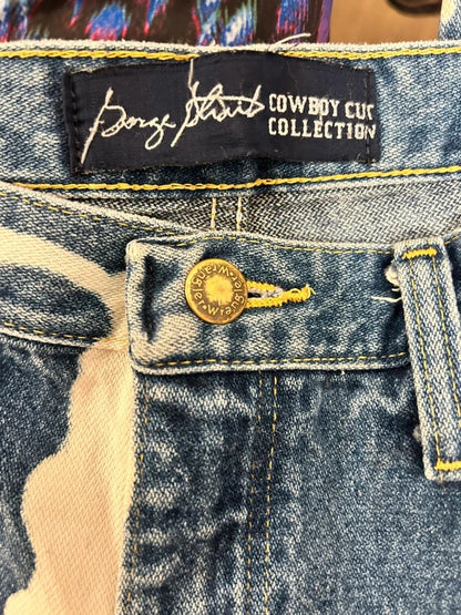 Wrangler Cowboy Cut Collection Abstract Print Jeans W30 L30