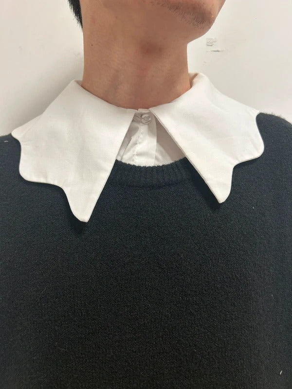 primark korean academy layered shirt top xl