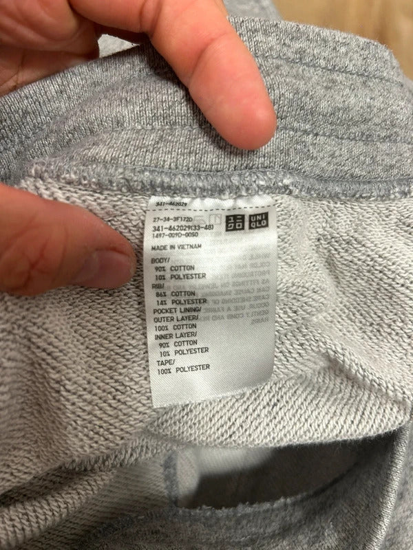 Uniqlo Grey Side Stripe Joggers Size XL