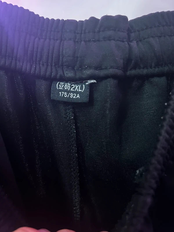 Black Red Stripe Track Pants  / 175 92A