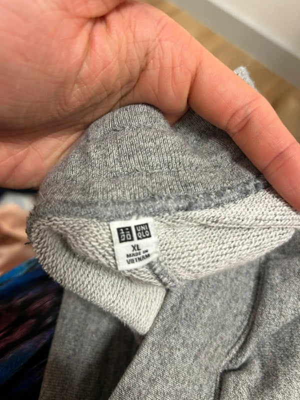 Uniqlo Grey Side Stripe Joggers Size XL