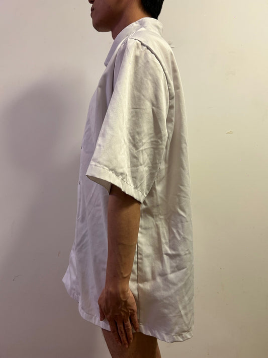 WHITES Professional Chef Jacket White | Classic Double Breasted Size L