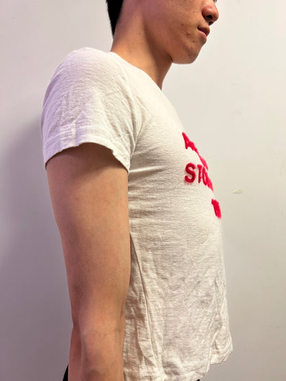 Acne Studios Stockholm 1996 Logo T-Shirt White Unisex Portugal Made