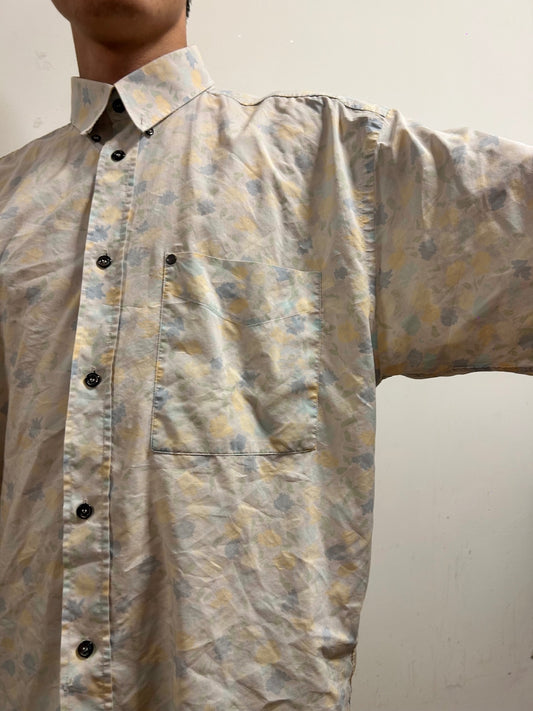 Laurent Cerrer France Bought Oversized Floral Shirt | Unisex Fits Up to L