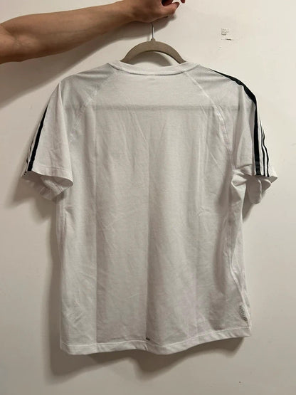 adidas White Running T-Shirt Size M