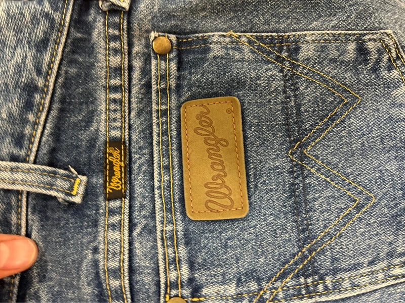 Wrangler Cowboy Cut Collection Abstract Print Jeans W30 L30