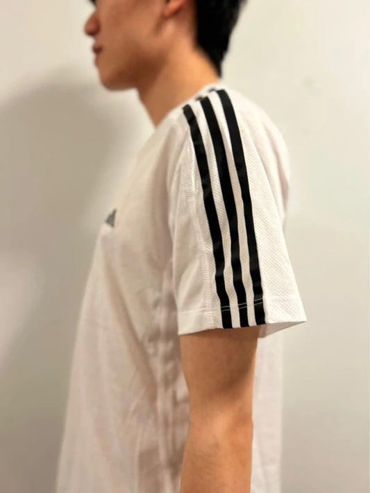 adidas White Running T-Shirt Size M