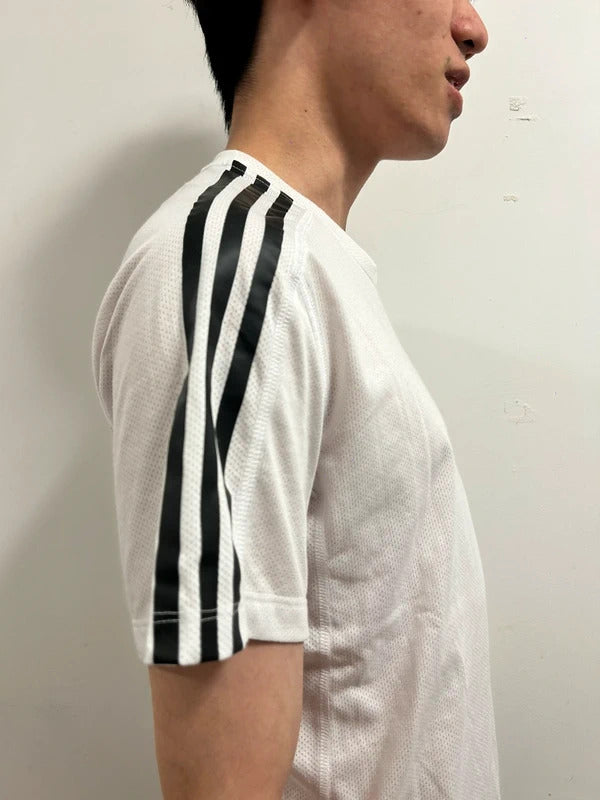 adidas White Running T-Shirt Size M