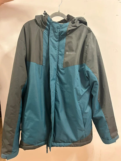mountain warehouse snow water resistant insulated jacket size l
