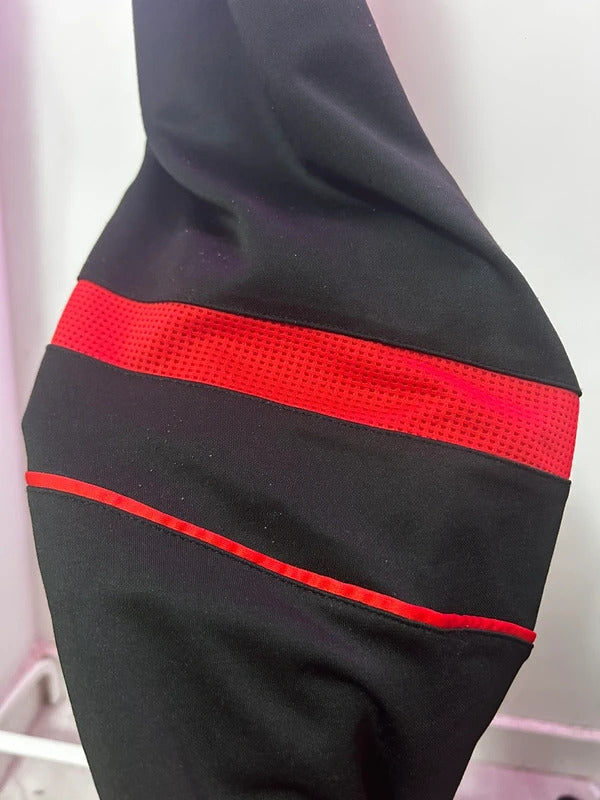 Black Red Stripe Track Pants  / 175 92A